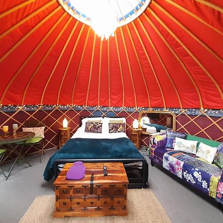 Orchard View Yurt & Hot Tub Somerset Γουέστον Σούπερ Μερ Εξωτερικό φωτογραφία