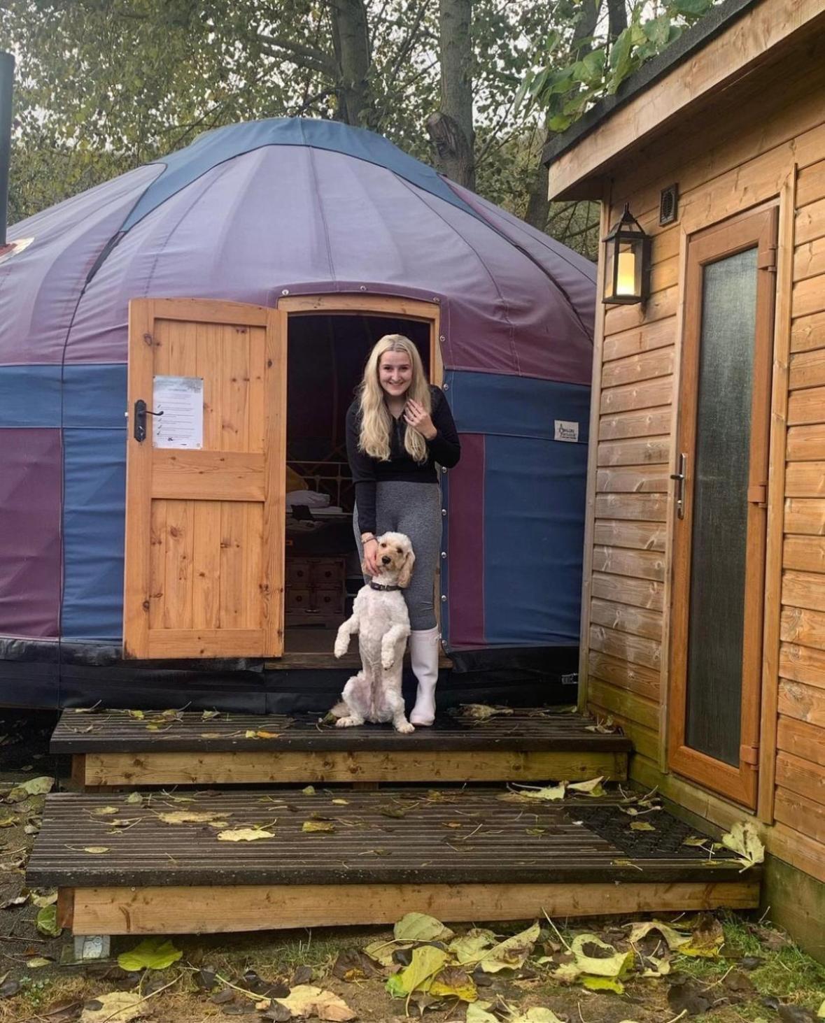 Orchard View Yurt & Hot Tub Somerset Γουέστον Σούπερ Μερ Εξωτερικό φωτογραφία