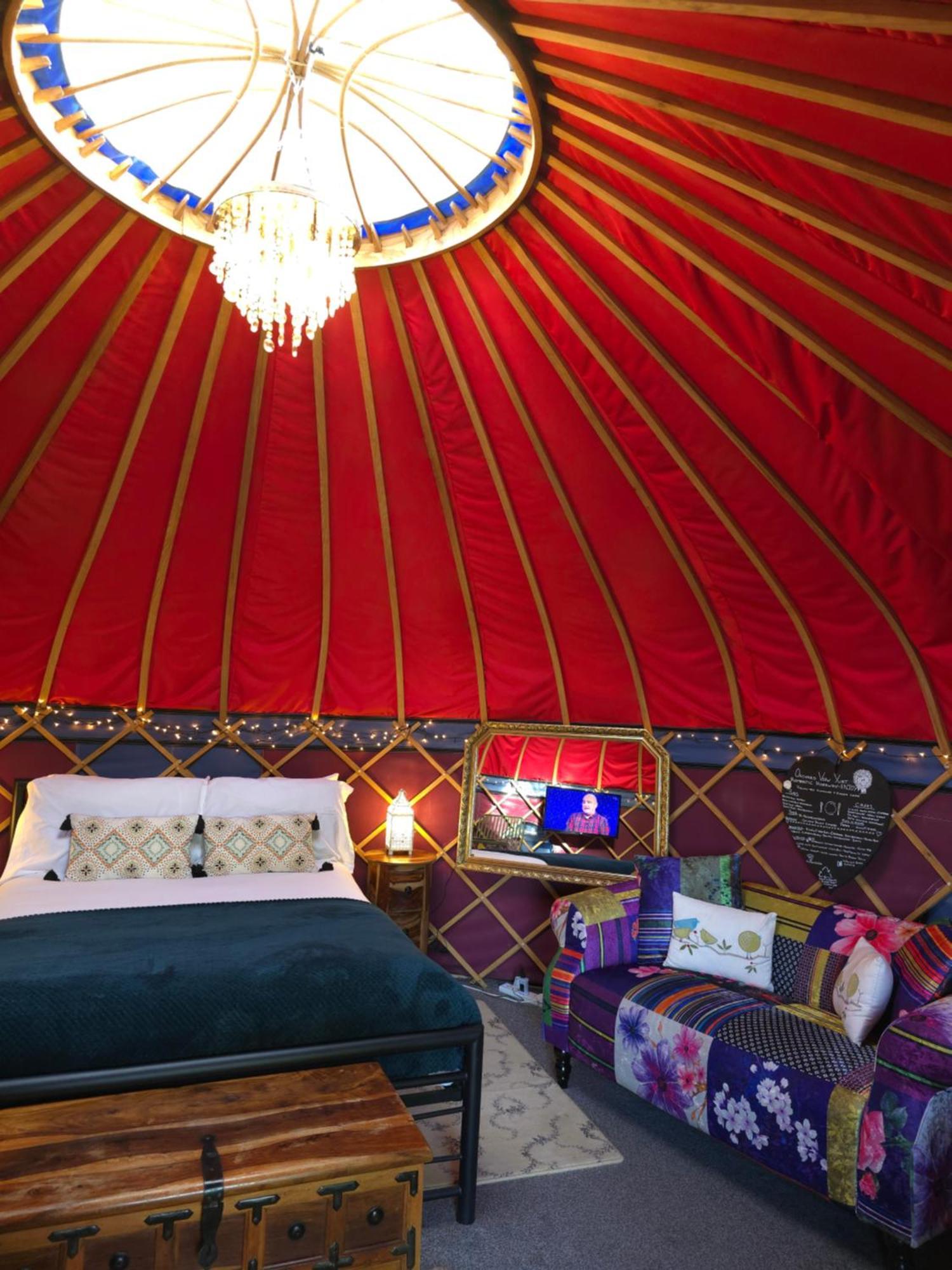 Orchard View Yurt & Hot Tub Somerset Γουέστον Σούπερ Μερ Εξωτερικό φωτογραφία